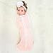 Woombie Original Nursery Swaddling Blanket - for Babies up to 6 Months (Pink Giraffe, 14-19 lbs)
