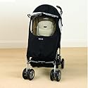 KOO DI PACK-IT UNIVERSAL BUGGY / PUSHCHAIR RAINCOVER IN BLACK