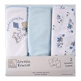Luvable Friends 3-Pack Hooded Towels - Blue by Luvable Friends