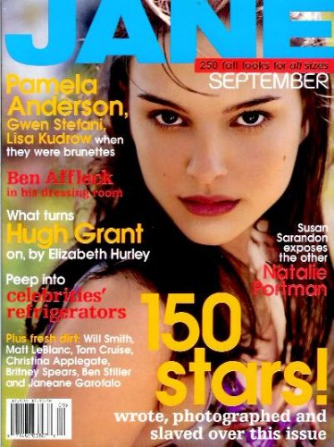 Jane Magazine - September 1999 - Natalie Portman cover