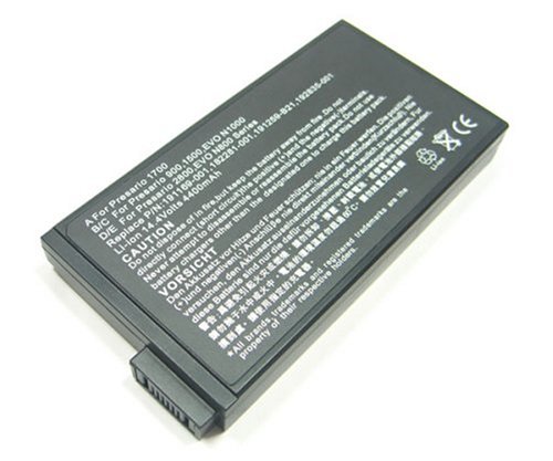 Electronics: HP Compaq Hi Capacity Li ion Battery  4400 mAh  For Evo N1000C N1000V N1020V N1015V N800C N800V N160 N800W Presario Mobile workstation Business Notebook Series