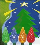 Review Hofert  / Set Of 120 LED C6 Strawberry Multi-Color Christmas Lights With 8 Functions