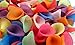 Frosted Large Acrylic Multicolor Assorted Calla Lily Flower Beads For Jewelry Making- 24mm 1 Inch