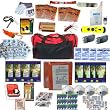 4 Person Survival Kit Deluxe Perfect Earthquake, Evacuation, Emergency Disaster Preparedness 72 Hour Kits for Home, Work or Auto: 4 Person