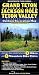 Grand Teton National Park  Jackson Hole  Teton Valley  Wyoming  Idaho  Outdoor Recreation Map