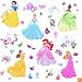 RoomMates RMK1470SCS Disney Princess Peel & Stick Wall Decals with Gems