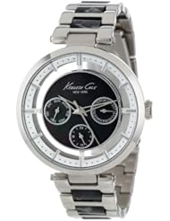 Kenneth Cole New York Womens KC4915 Transparency Blue Mother of Pearl Dial Transparency Watch