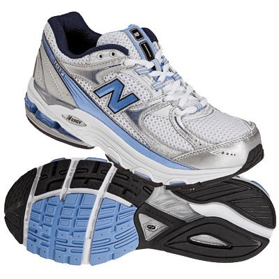 New Balance Women's Wr1012 Nbx Motion Control Running Shoe,Silver/Blue,9.5 D