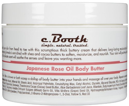 c. Booth Body Butter-Japanese Rose Oil-8 oz
