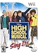 High School Musical: Sing It (Game Only) WII