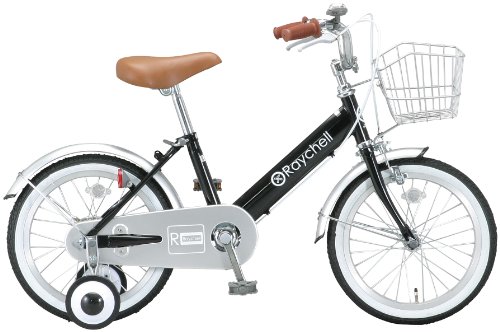 Raychell(レイチェル) 16インチ子供用自転車 KB-16R ブラック/シルバー KB-16R