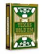 Copag Texas Hold'em Poker Size Regular Index Plastic Playing Cards (Green)