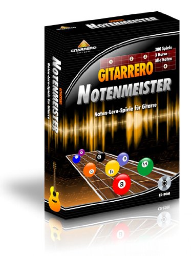 Gitarrero Notenmeister - Noten-Lern-Spiele für Gitarre