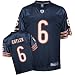 Jay Cutler Jersey: Reebok Navy Replica #6 Chicago Bears Jersey - Large