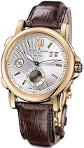 Ulysse Nardin Dual Time Mens Automatic Rose Gold Watch 246-55/31