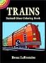 Trains Stained Glass Coloring Book (Dover Stained Glass Coloring Book)