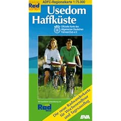 ADFC Regionalkarten, Usedom, Haffk�ste