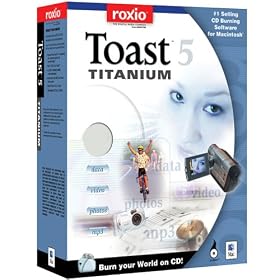 Click here to buy Toast 5 Titanium by Roxio.