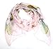 Bear Motion Collection - Womens 100% Silk Scarf with Butterfly Design (Medium (64