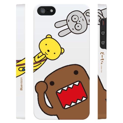 Bluevision どーもくん iPhone 5用ケース みんな集合 BV-DOMO-IP5M