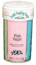 Dean Jacobs 4 Pastel Sanding Sugar Accents, Regular, 3.36-Ounce Jars (Pack of 4)
