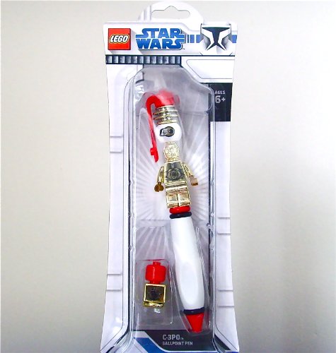 Buy LEGO Star Wars Colletible Ballpoint Pen C-3PO Best Price.