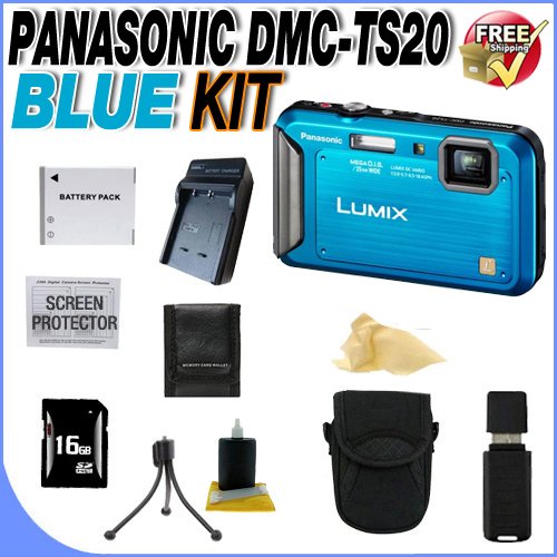 black friday price Panasonic DMC-TS20A Bundle 5