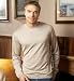 Blue Harbour Luxury Crew Neck Jumper with Cashmere