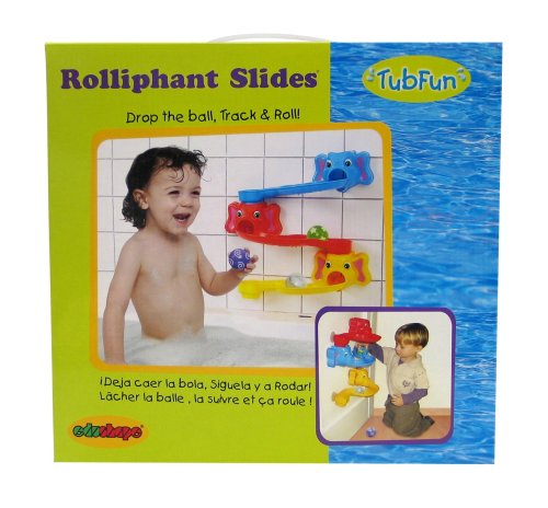Childrens Toyshop  Toys : Edushape Rolliphant Slides Bath Toy
