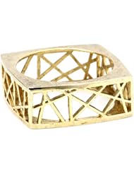 Low Luv by Erin Wasson Large Square Cage Bangle Bracelet