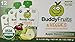 Buddy Fruits & Veggies Blended Fruit and Vegetables Apple, Spinach and Pear, 12 Count