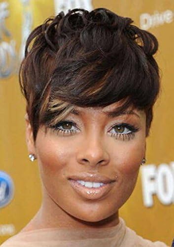 Short Layered Wavy Capless Synthetic Wig