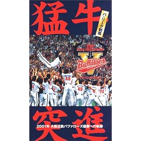 �ҋ��ːi �p�E���[�O���e ~2001�N ���ߓS�o�t�@���[�Y�D���ւ̋O��~ [VHS]