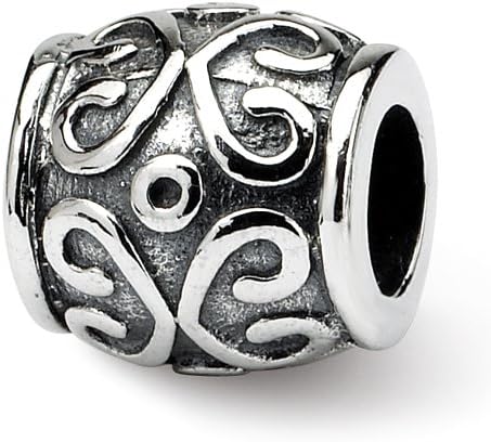 Sterling Silver Reflections Scroll Bali Bead