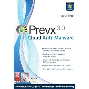 Prevx Cloud Anti-Malware 3.0 - 3 User