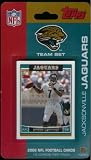 2006 Topps Jacksonville Jaguars Limited Edition Football Cards Team Set (12 Cards) - Not Available in Packs - Includes Byron Leftwich, Fred Taylor, Greg Jones, Ernest Wilford, David Garrard, Matt Jones, Alvin Pearman & more!!