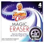 Mr. Clean Magic Wheel and Tire Eraser 4-Count Boxes (Pack of 6)