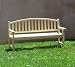 5 Foot Monet Bench - Free Shipping, Made in USA with Solid Cedar