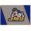 James Madison University Rug - Blue/ Gray/ Gold (Rectangle)
