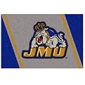 James Madison University Rug - Blue/ Gray/ Gold (Rectangle)