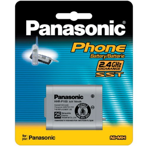 Buy PANASONIC PP103 Replacement Rechargeable Battery online at Discounted New and Used prices. Delivered to your door with Off-The-Bookshelf.