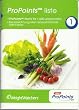 Weight Watchers ProPoints Liste. ProPoints Werte f�r 1000 Lebensmittel