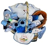 Little Slugger! New Baby Gift Basket