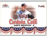 2002 Fleer Tradition Update #U367 Greg Maddux CC - Atlanta Braves (Curtain Call) (Baseball Cards)