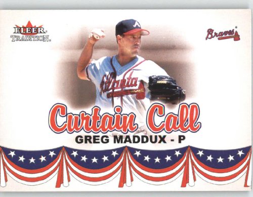 2002 Fleer Tradition Update #U367 Greg Maddux CC - Atlanta Braves (Curtain Call) (Baseball Cards)