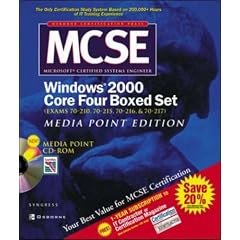 MCSE Windows 2000 Core Four: (Exam 70-210, 70-215, 70-216, 70-217) (Global Knowledge Certification)