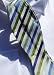 Tuxedo Tie - 100% Silk Greens and Blues-Stripes!