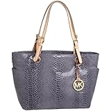 MICHAEL Michael Kors Jet Set Items Patent Python Tote