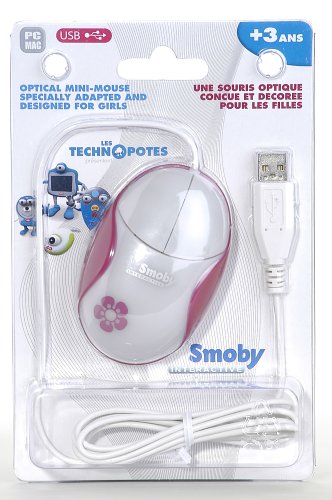Smoby Interactive 1-Click Children's Gaming Mouse: Fuschia (PC)