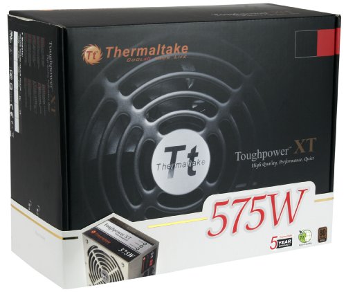 Thermaltake Toughpower XT 575W Continuous-Delivery Power Supply ATX12V 2.3/EPS12V V2.91 80PLUS Bronze CrossFire X Certified Cable Management TPX-575M
